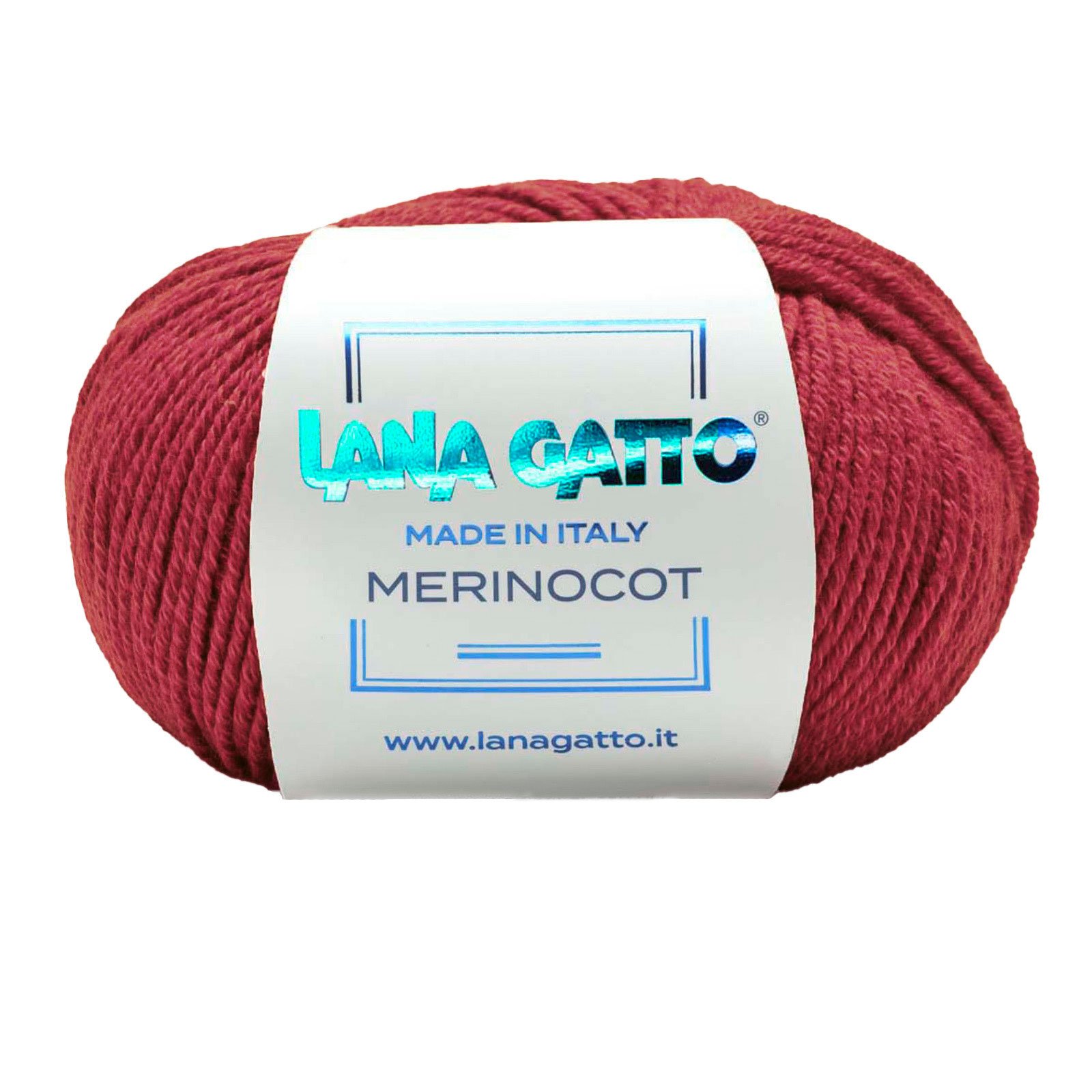 merinocot ball with label