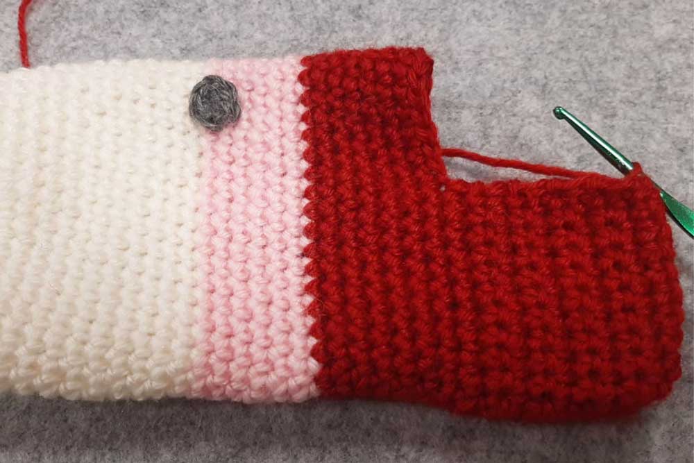 sew slipper heel