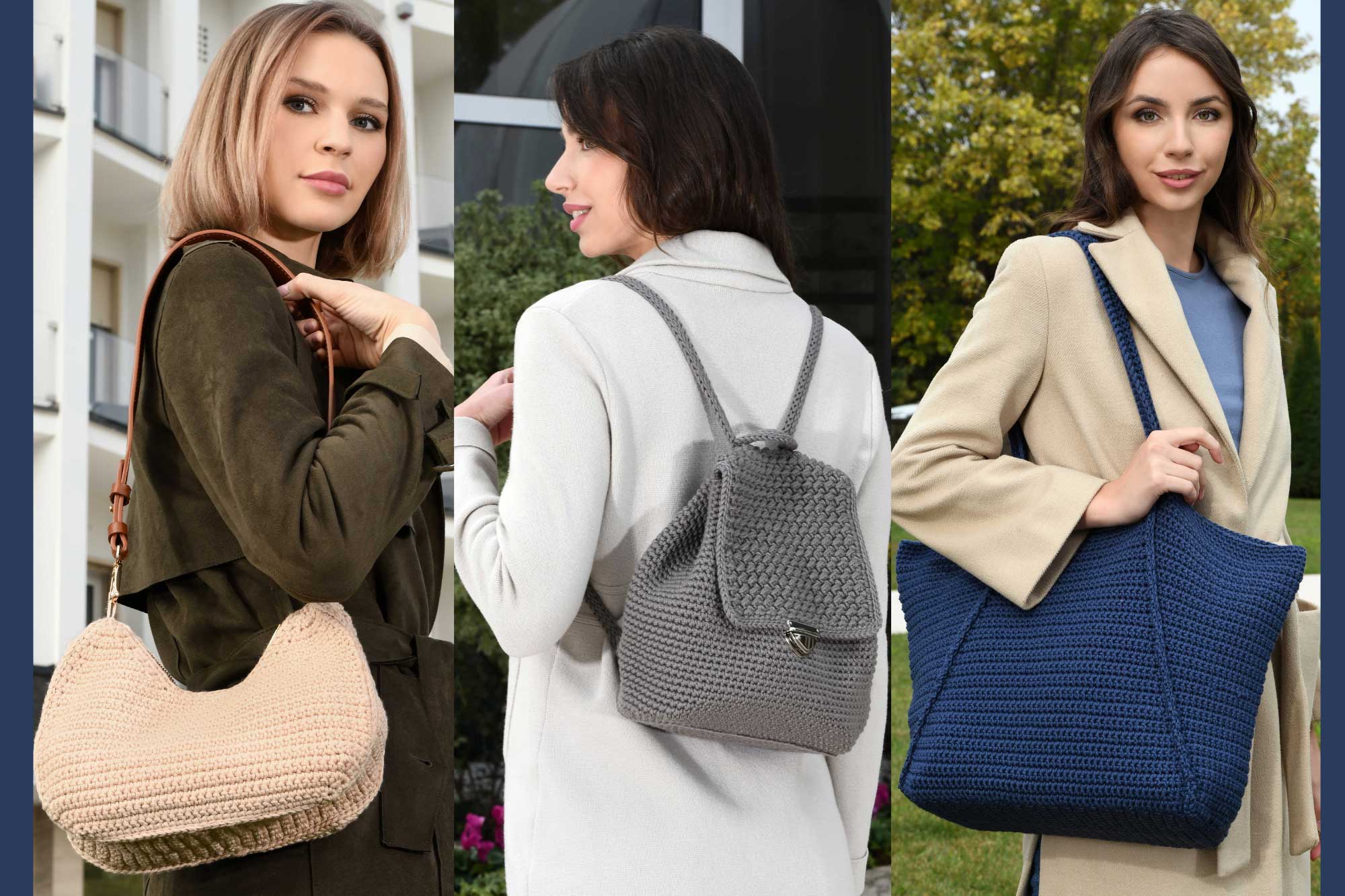 borsetta, shopper e zainetto
