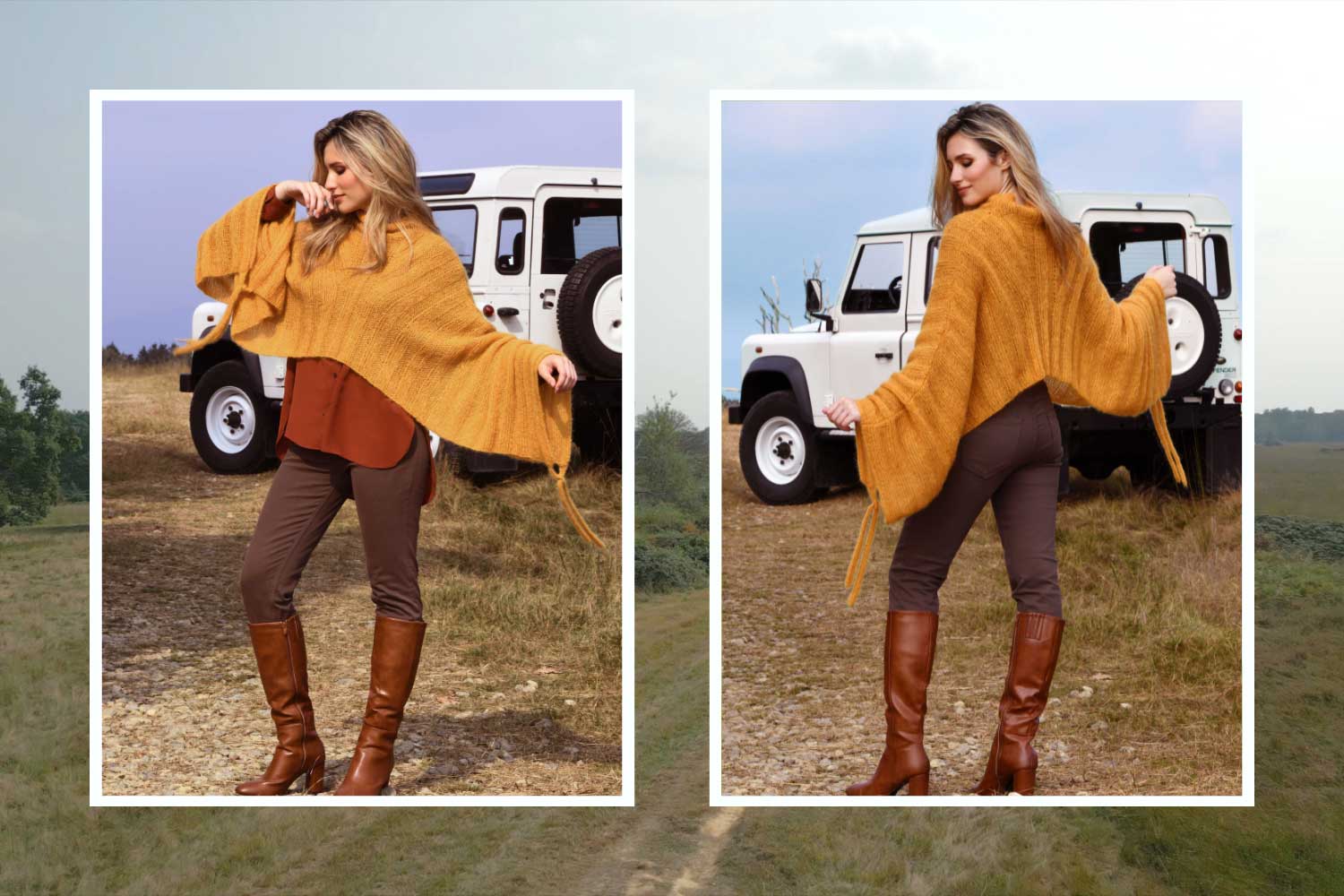 soft poncho